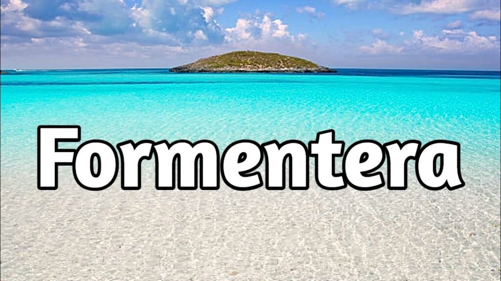 islas baleares formentera mapa