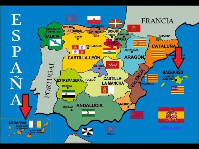 islas baleares mapa