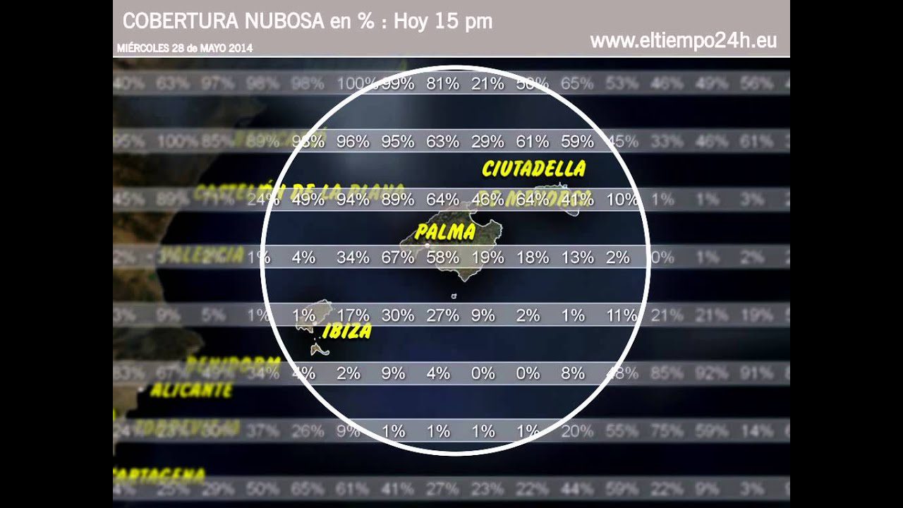 mapa-meteorologico-islas-baleares - Baleares Noticias 24h mapa meteorologico islas baleares