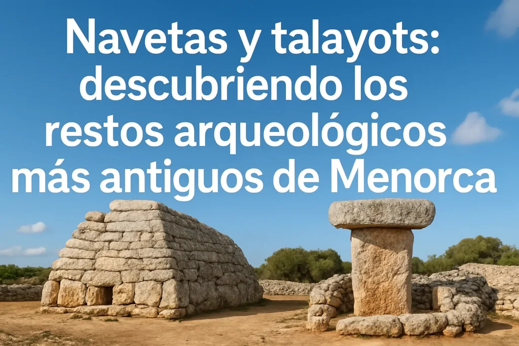 Navetas y talayots: descubriendo los restos arqueológicos más antiguos de Menorca