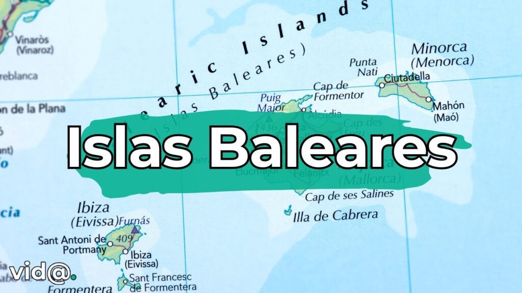 mapa geografico islas baleares