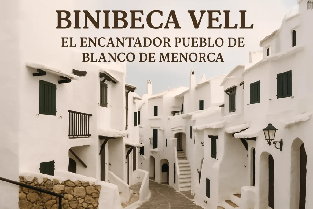 Binibeca Vell: el encantador pueblo blanco de Menorca