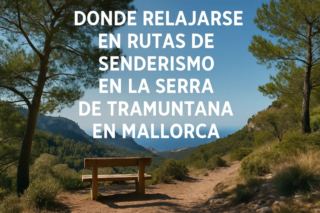dónde relajarse en Rutas de senderismo en la Serra de Tramuntana en Mallorca