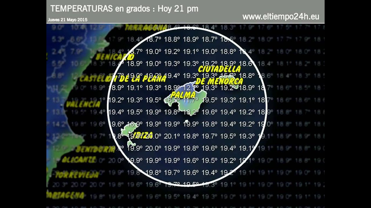 el tiempo palma de mallorca meteosat