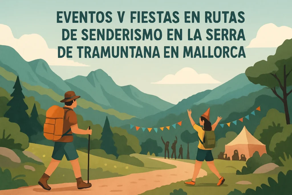 eventos y fiestas en Rutas de senderismo en la Serra de Tramuntana en Mallorca