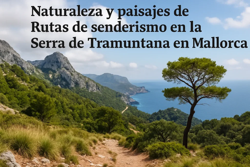 naturaleza y paisajes de Rutas de senderismo en la Serra de Tramuntana en Mallorca