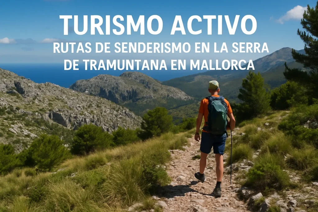 turismo activo en Rutas de senderismo en la Serra de Tramuntana en Mallorca