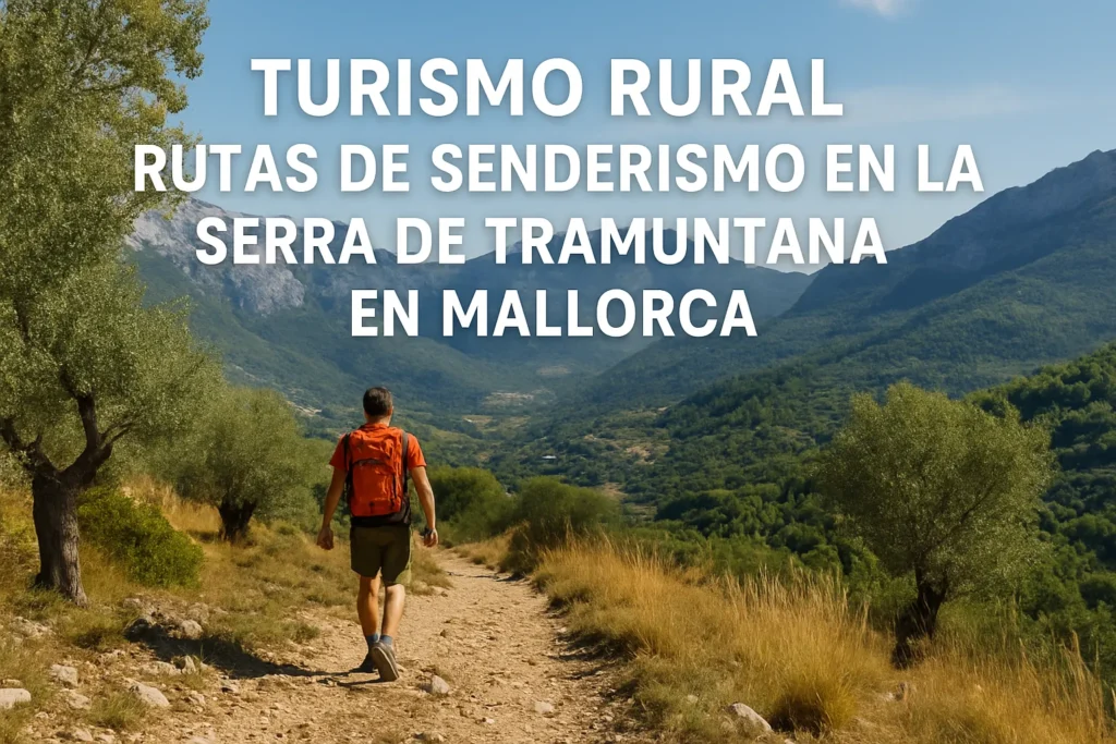 turismo rural en Rutas de senderismo en la Serra de Tramuntana en Mallorca