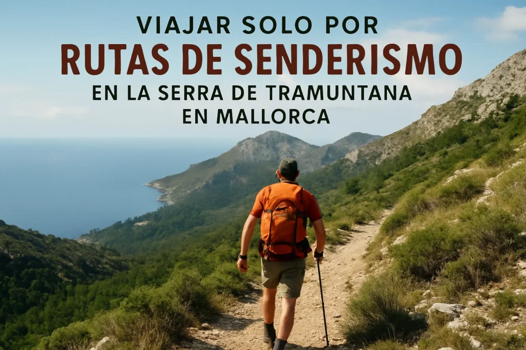 viajar solo por Rutas de senderismo en la Serra de Tramuntana en Mallorca