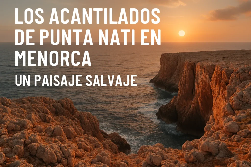 Los acantilados de Punta Nati en Menorca: un paisaje salvaje