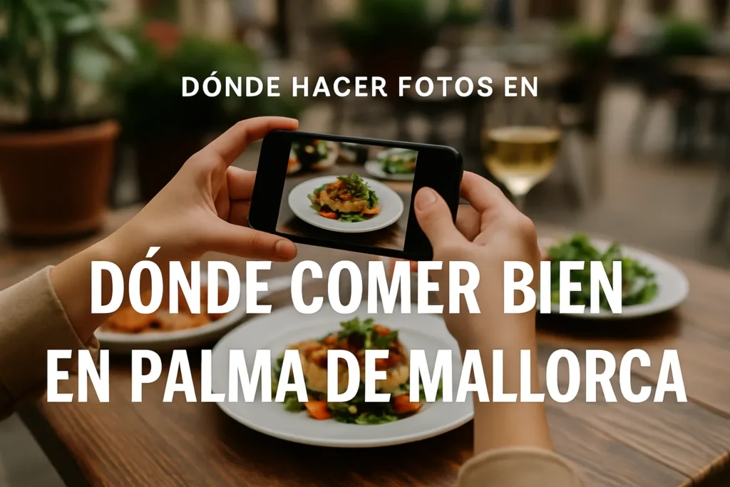 dónde hacer fotos en Dónde comer bien en Palma de Mallorca