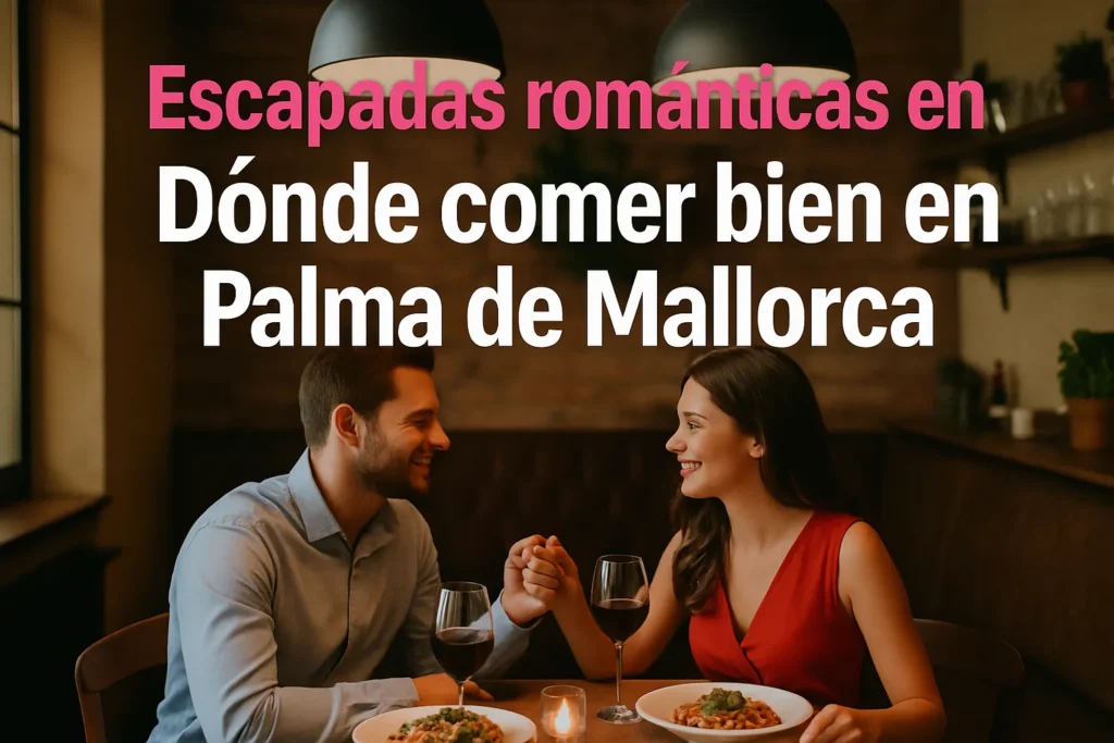 escapadas románticas en Dónde comer bien en Palma de Mallorca