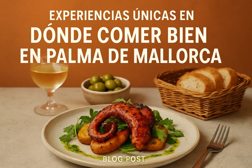 experiencias únicas en Dónde comer bien en Palma de Mallorca
