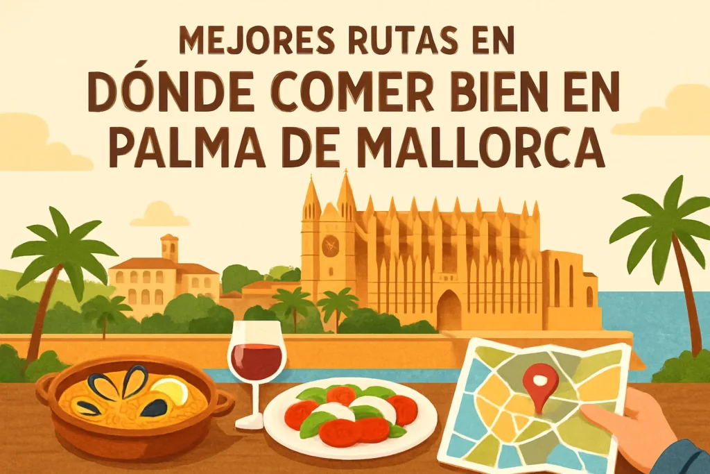 mejores rutas en Dónde comer bien en Palma de Mallorca