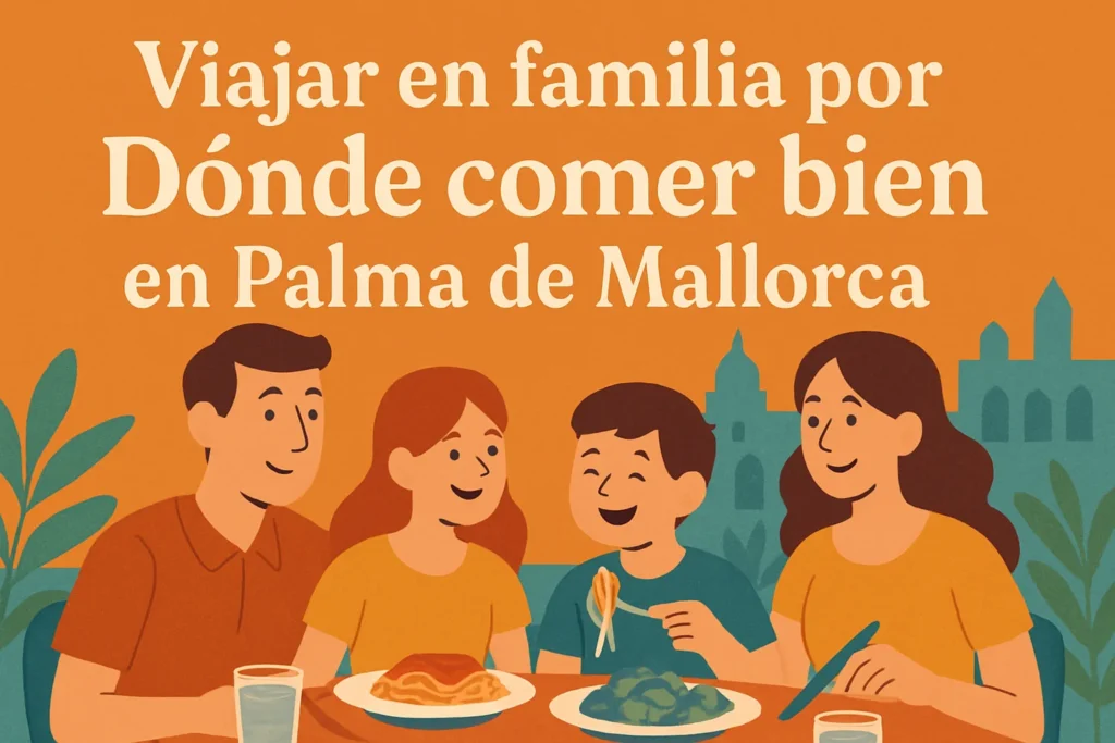 viajar en familia por Dónde comer bien en Palma de Mallorca
