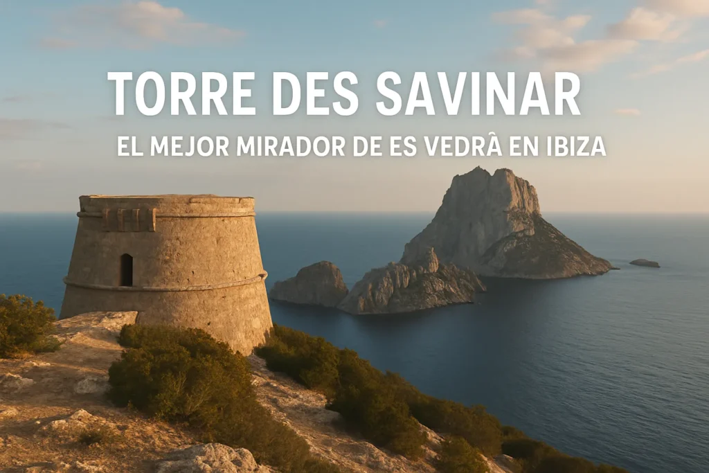 Torre des Savinar: el mejor mirador de Es Vedrà en Ibiza