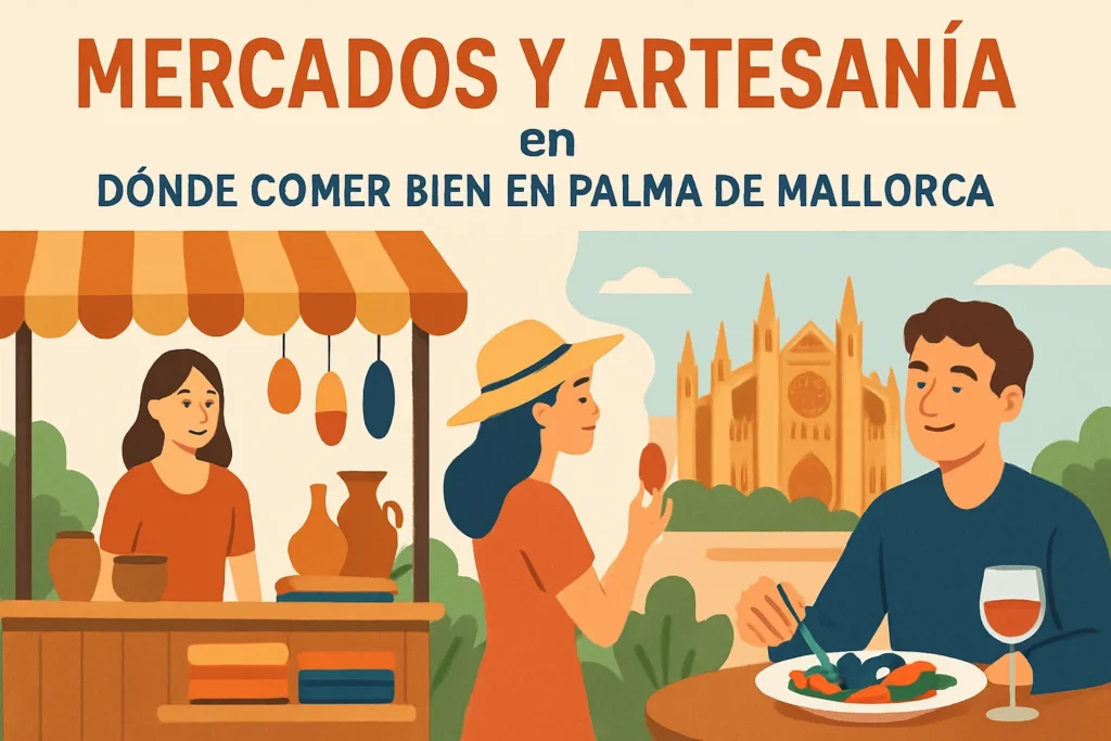 mercados y artesanía en Dónde comer bien en Palma de Mallorca