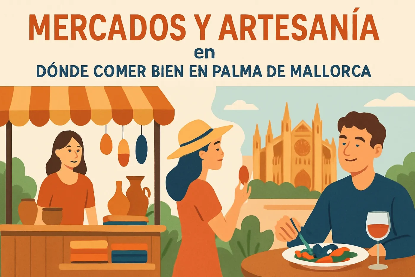 mercados y artesanía en Dónde comer bien en Palma de Mallorca