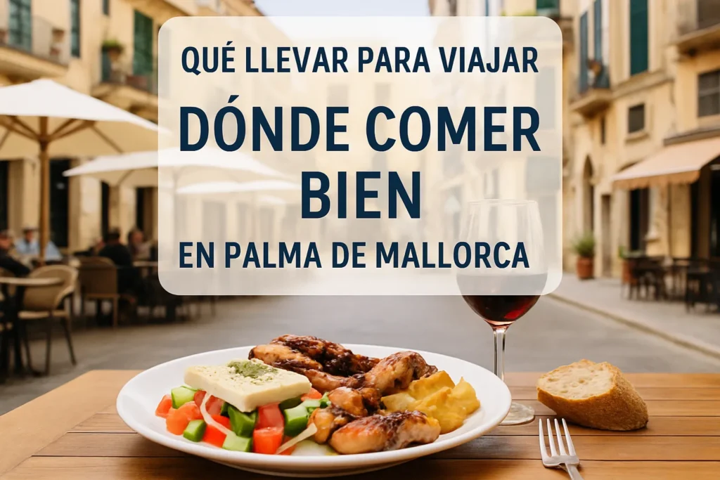 qué llevar para viajar a Dónde comer bien en Palma de Mallorca