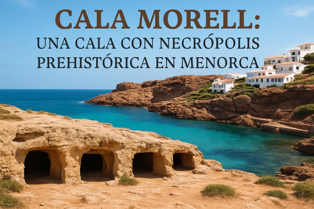 Cala Morell: una cala con necrópolis prehistórica en Menorca