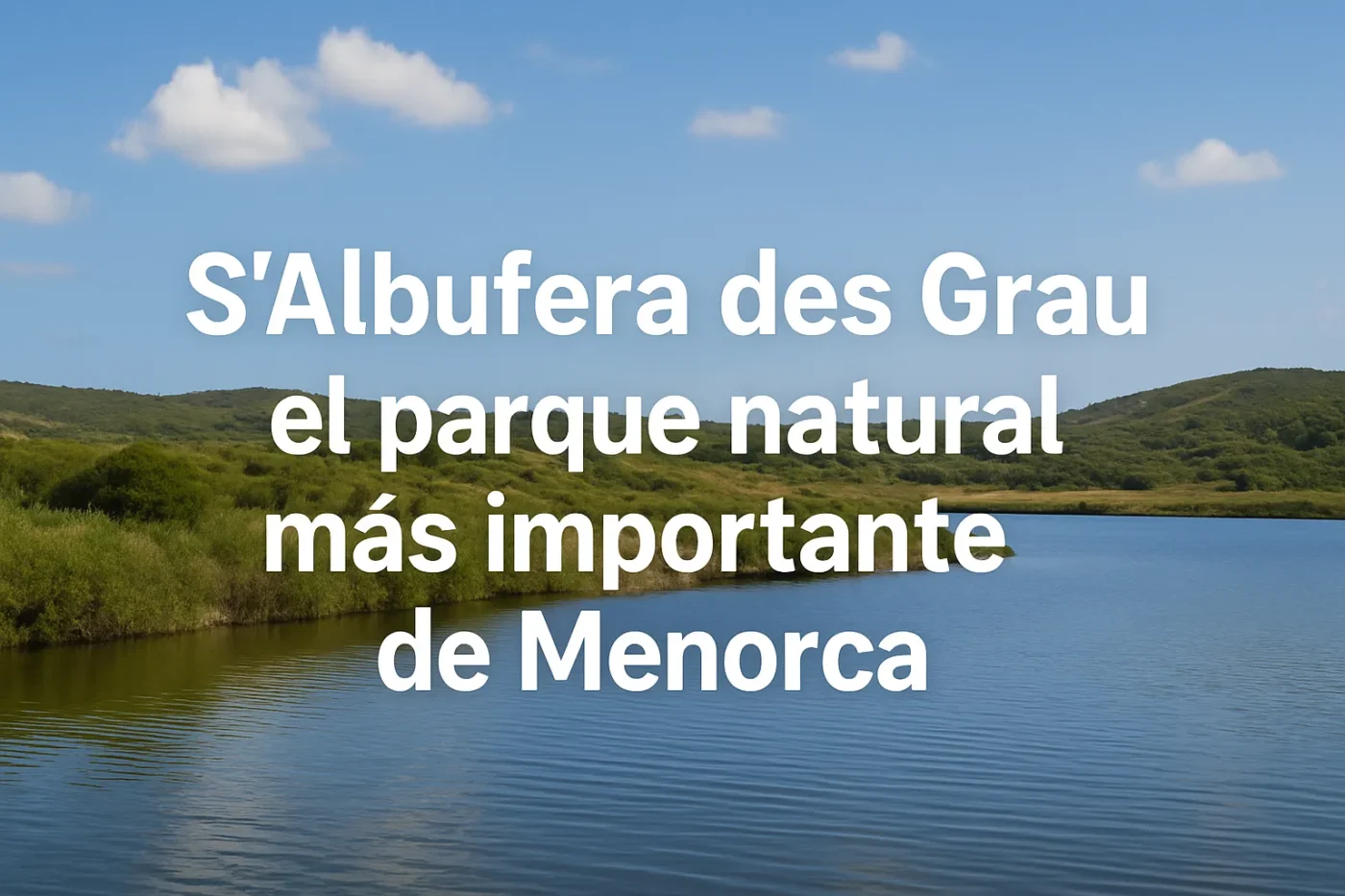 SAlbufera-des-Grau-el-parque-natural-mas-importante-de-Menorca - Baleares Noticias 24h S'Albufera des Grau: el parque natural más importante de Menorca