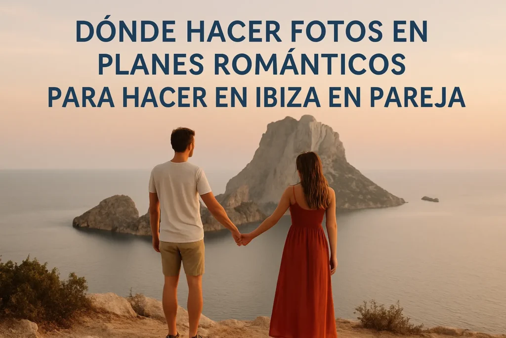 dónde hacer fotos en Planes románticos para hacer en Ibiza en pareja