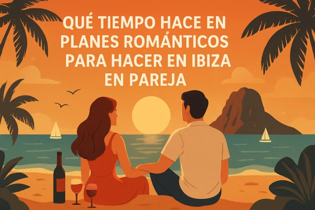 qué tiempo hace en Planes románticos para hacer en Ibiza en pareja