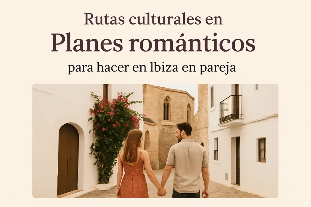 rutas culturales en Planes románticos para hacer en Ibiza en pareja