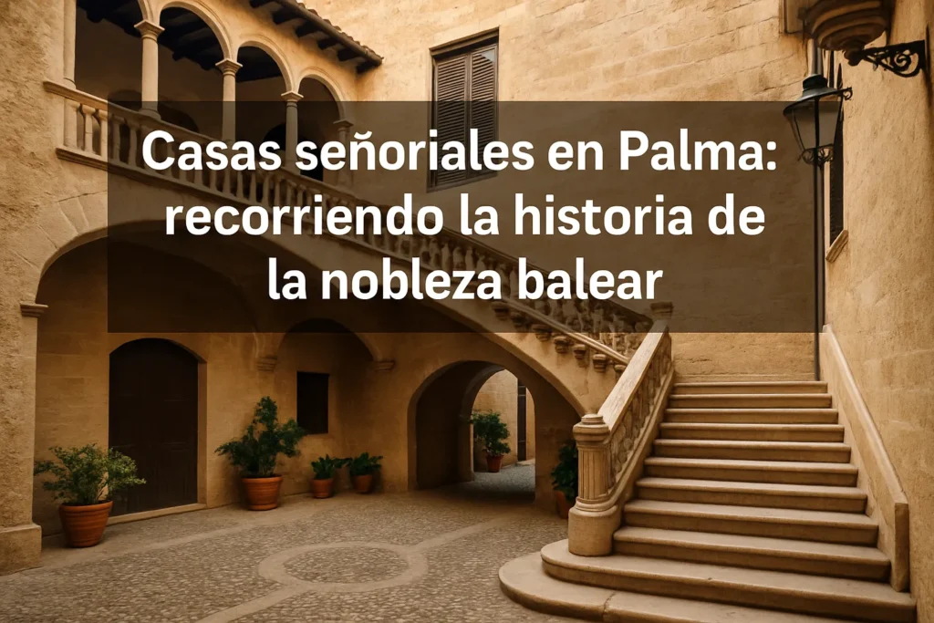 Casas señoriales en Palma: recorriendo la historia de la nobleza balear