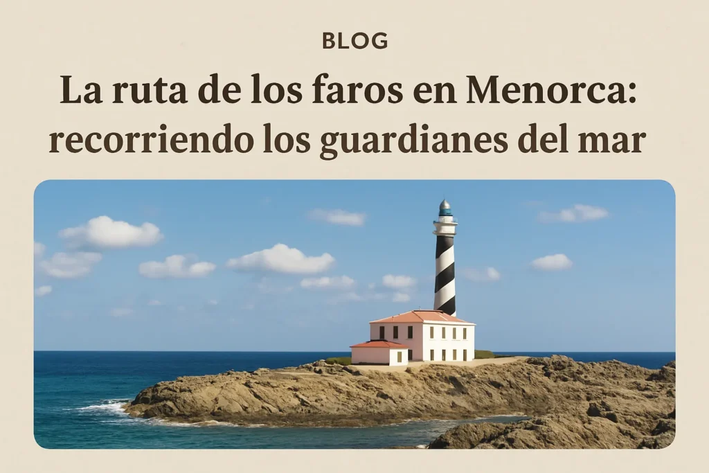 La ruta de los faros en Menorca: recorriendo los guardianes del mar