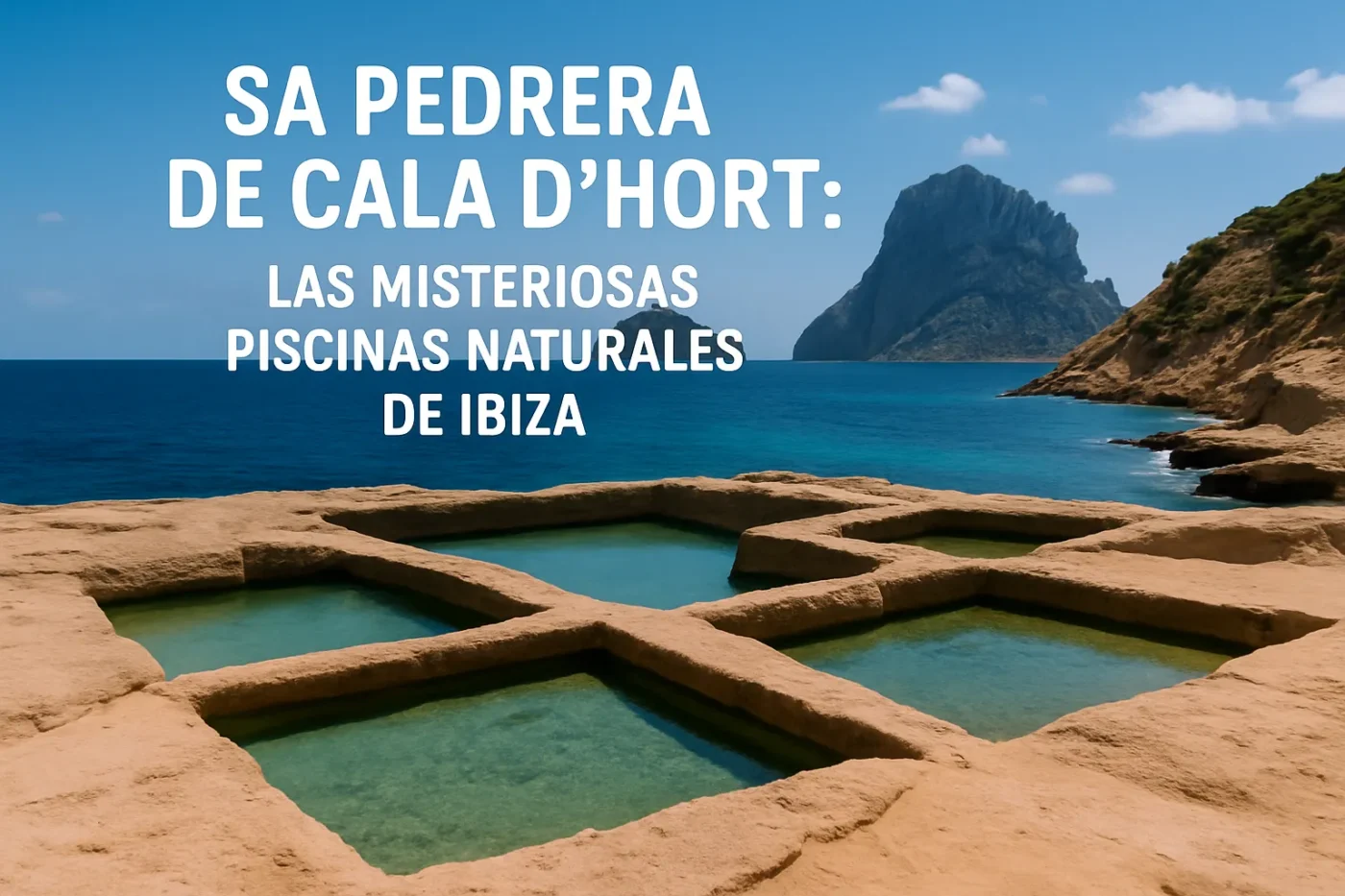 Sa-Pedrera-de-Cala-dHort-las-misteriosas-piscinas-naturales-de-Ibiza - Baleares Noticias 24h Sa Pedrera de Cala d’Hort: las misteriosas piscinas naturales de Ibiza