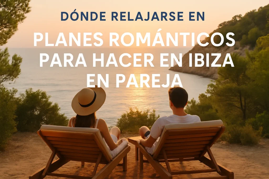 dónde relajarse en Planes románticos para hacer en Ibiza en pareja