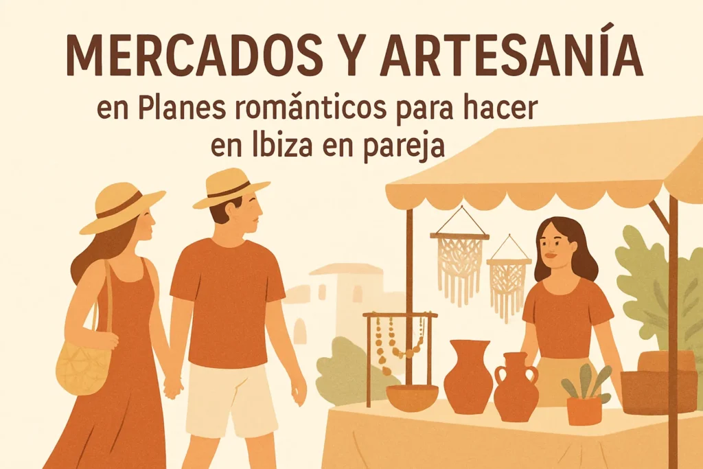 mercados y artesanía en Planes románticos para hacer en Ibiza en pareja