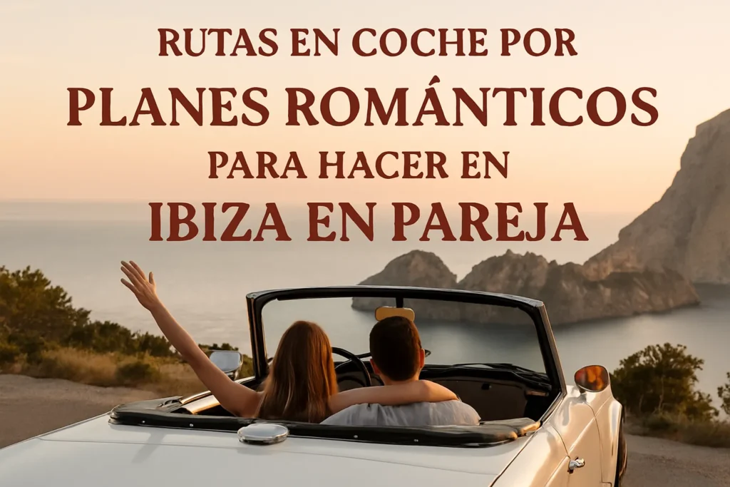 rutas en coche por Planes románticos para hacer en Ibiza en pareja