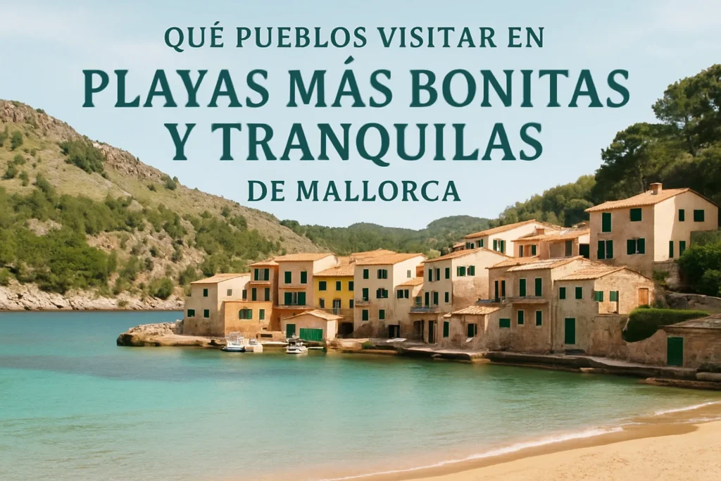 qué pueblos visitar en Playas más bonitas y tranquilas de Mallorca