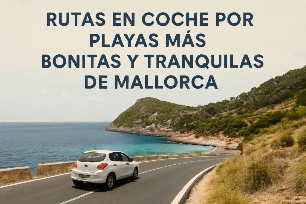 rutas en coche por Playas más bonitas y tranquilas de Mallorca