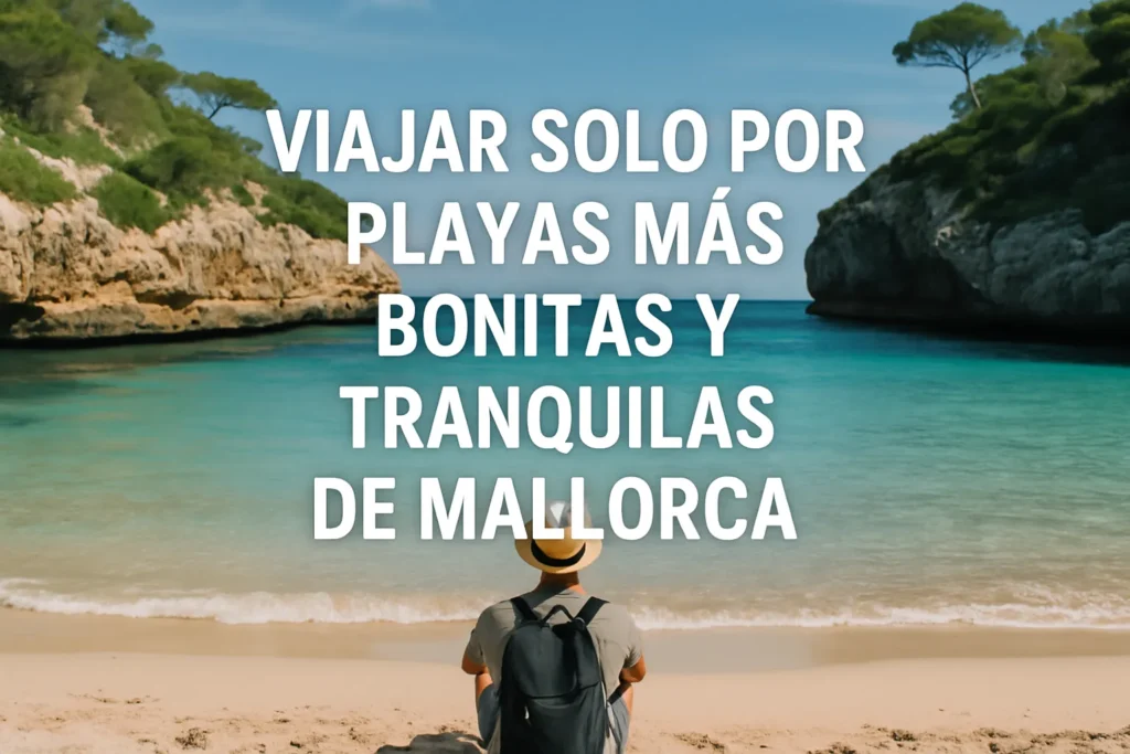 viajar solo por Playas más bonitas y tranquilas de Mallorca