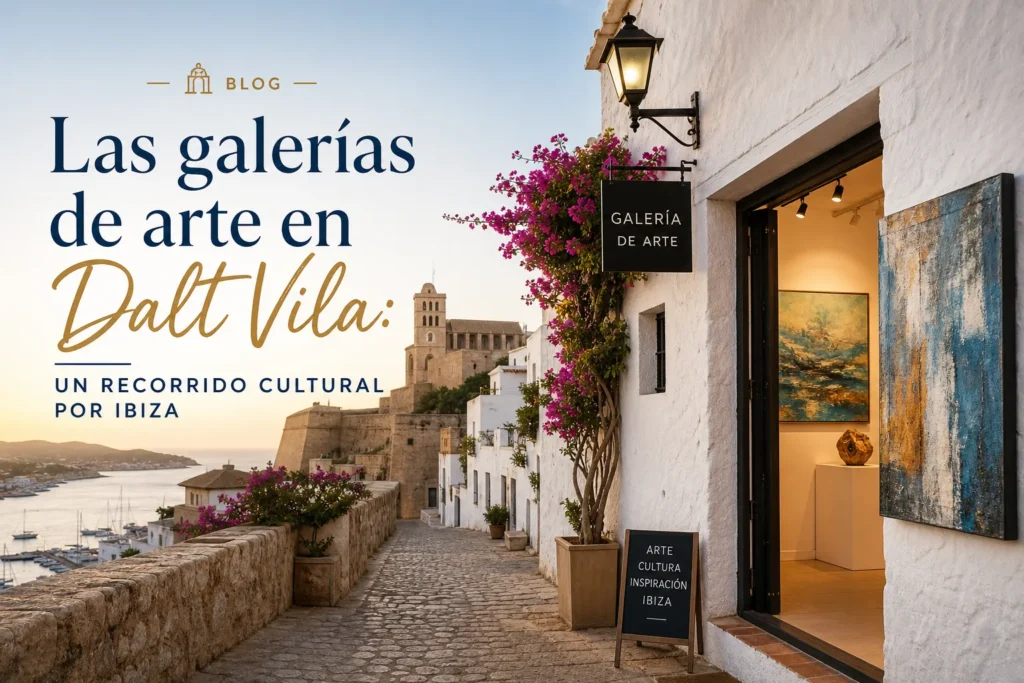 Las galerías de arte en Dalt Vila: un recorrido cultural por Ibiza