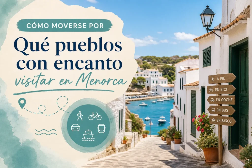 cómo moverse por Qué pueblos con encanto visitar en Menorca