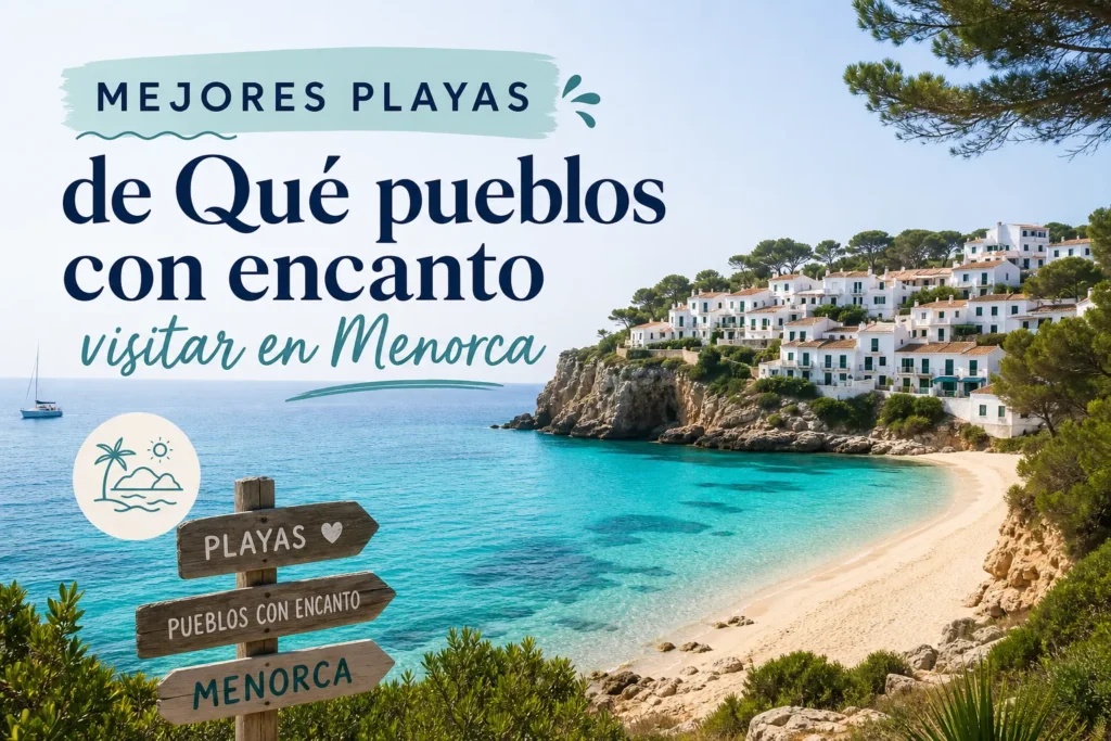 mejores playas de Qué pueblos con encanto visitar en Menorca