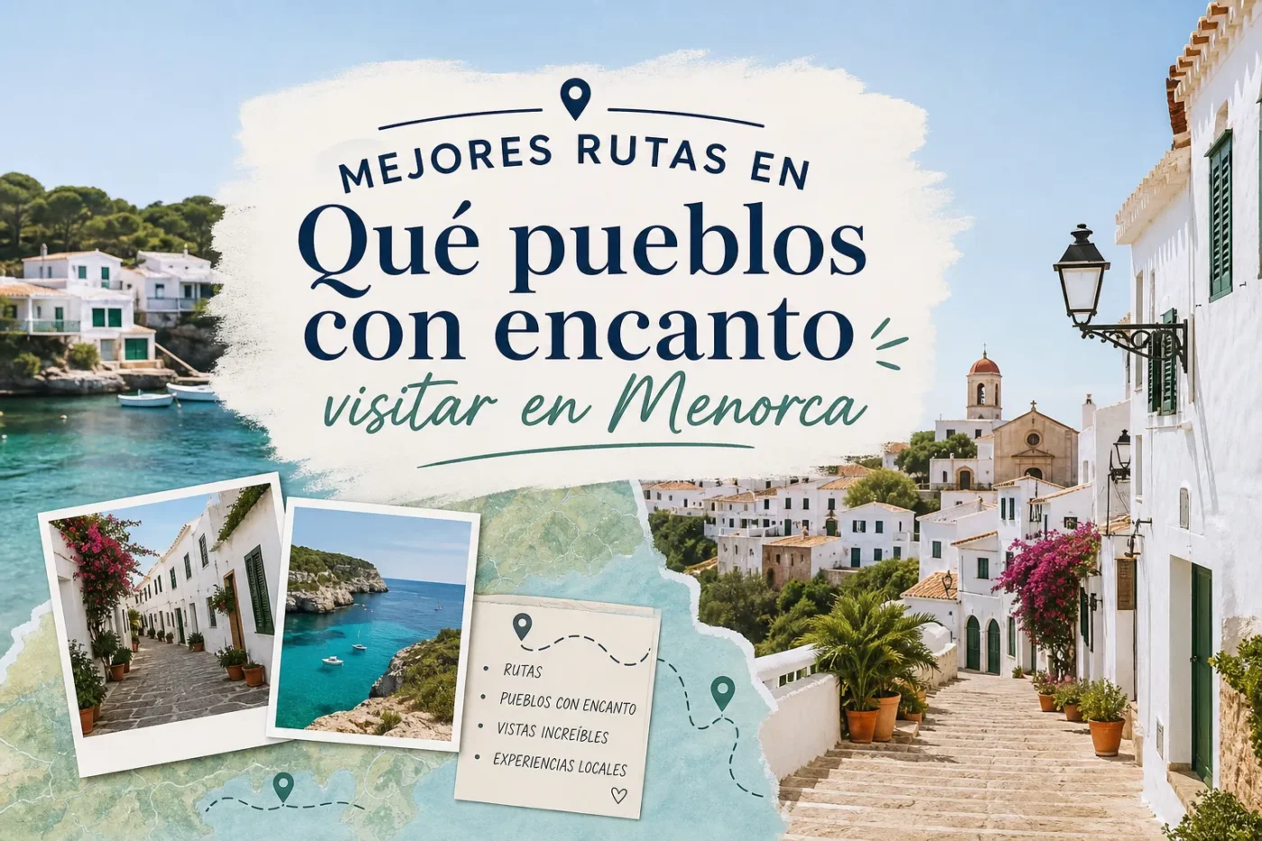 mejores rutas en Qué pueblos con encanto visitar en Menorca