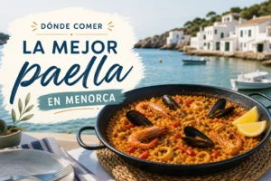 Dónde comer la mejor paella en Menorca