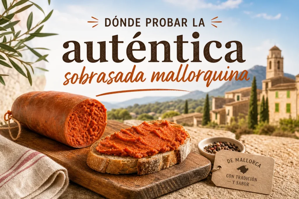 Dónde probar la auténtica sobrasada mallorquina