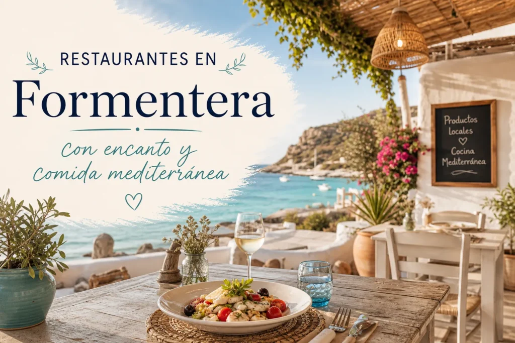 Restaurantes en Formentera con encanto y comida mediterránea