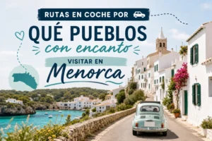 rutas en coche por Qué pueblos con encanto visitar en Menorca