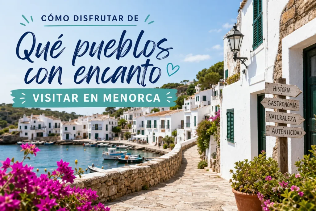 cómo disfrutar de Qué pueblos con encanto visitar en Menorca
